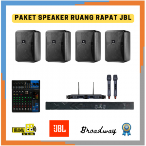 Paket Sound System Ruang Rapat Speaker JBL - 50M2 B